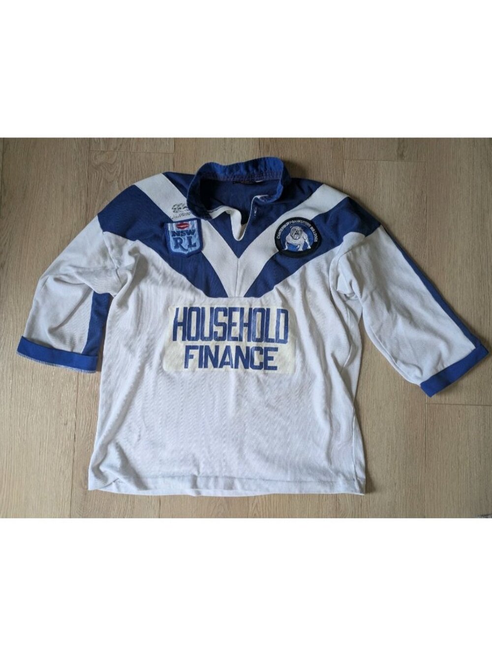 1993 Canterbury Bulldogs Good Fellows NSWRL Rugby League Jersey Size X Large